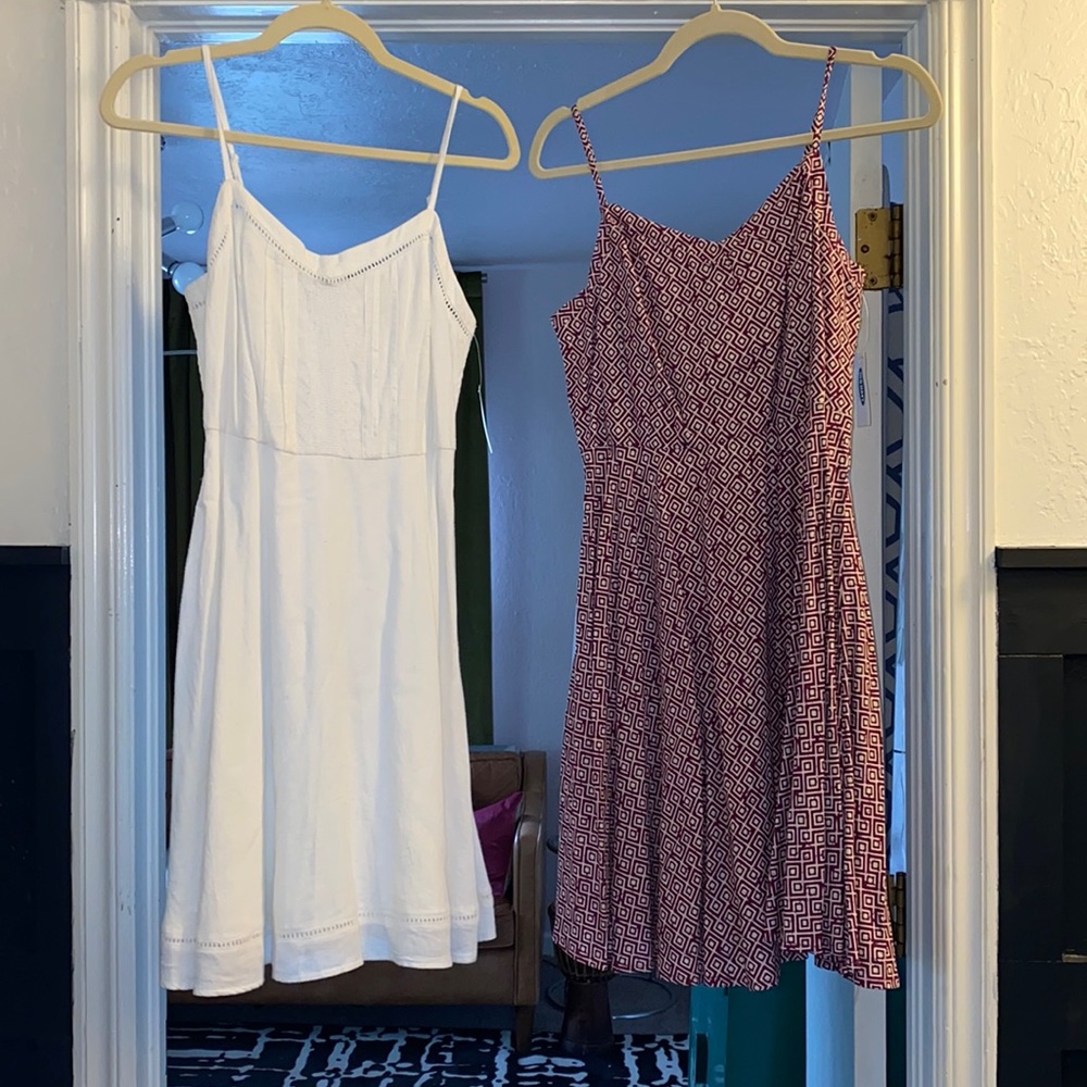 Two old navy summer dresses
